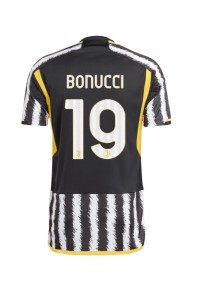 Juventus Leonardo Bonucci #19 Voetbaltruitje Thuis tenue 2023-24 Korte Mouw